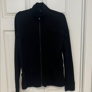 Lululemon Athletica Black Bomber Jacket